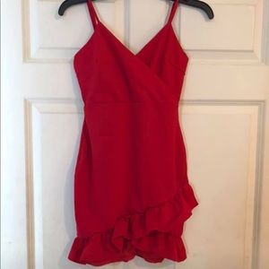 Lulus red dress